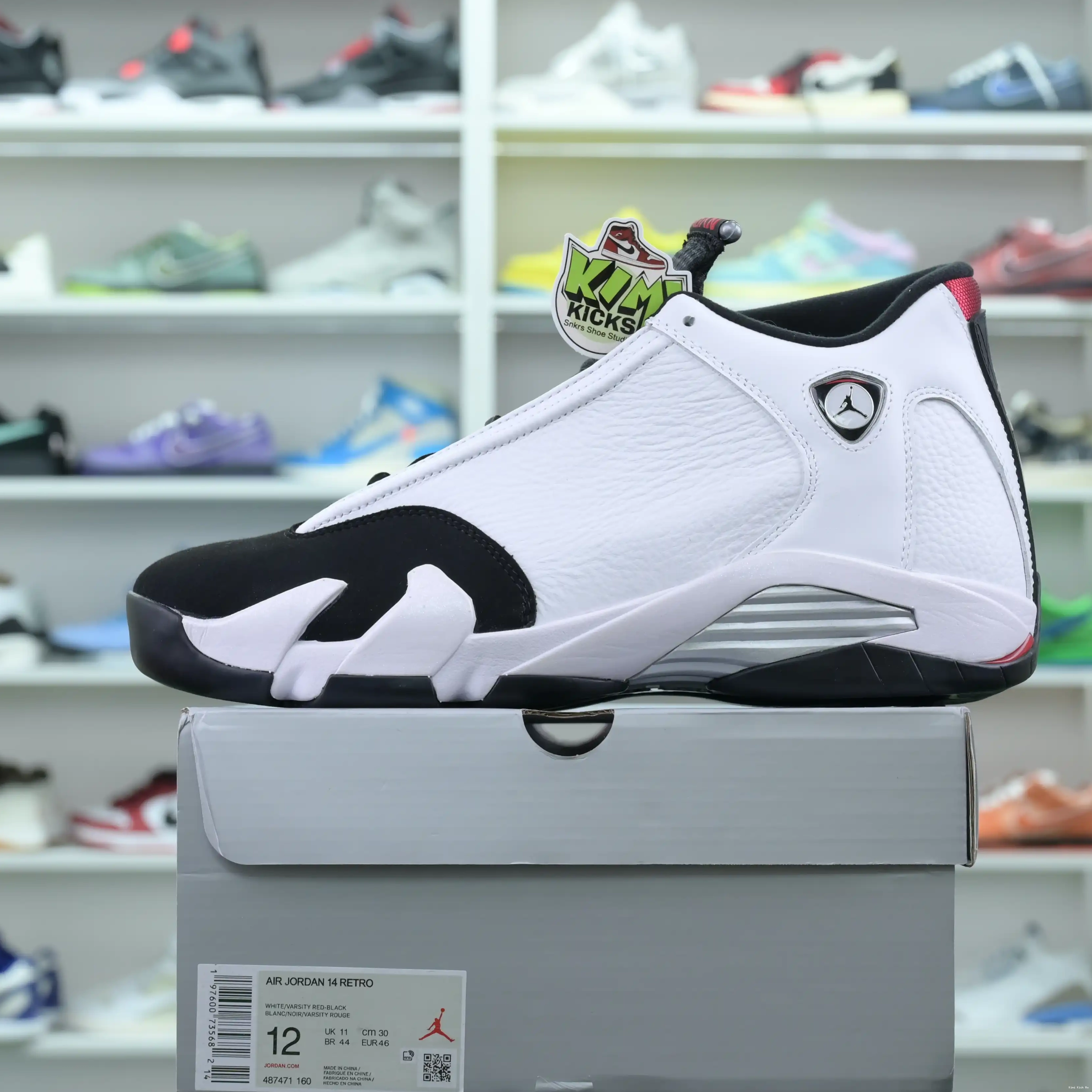 Air Jordan14“Black Jordan Toe”2024 Kimikick 0609